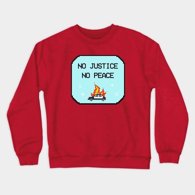 No Justice No Peace - ACAB Crewneck Sweatshirt by Football from the Left